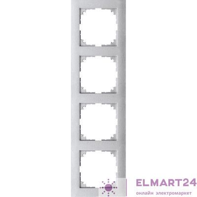 Рамка 4-м M-Pure алюм. SchE MTN4040-3660