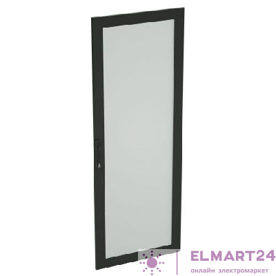 Дверь с ударопрочным стеклом для шкафов CQE 2000х800 RAL9005 DKC R5ITCPTED2080B
