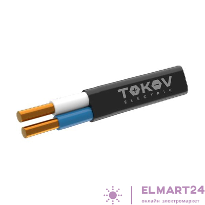 Кабель TOKOV ELECTRIC ППГ-Пнг(А)-HF 2х1.5 ОК (N) 0.66кВ (м) ТХМ00409107