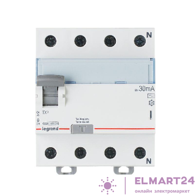 Выключатель диф. тока 4п 40А 30мА тип AC TX3 Leg 403009