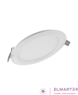 Светильник светодиодный Downlight SLIM ROUND тонкий ДВО 24Вт 3000К 1728Лм IP20 ECO CLASS бел. LEDVANCE 4058075154421