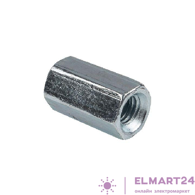 Гайка соед. М6 DIN 6334 INOX EKF gsm6-INOX