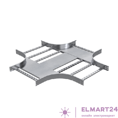 Ответвитель для лотка Х-образный 150х150 R600 1.5мм нерж. сталь AISI 304 DKC ILXM61515C