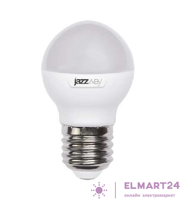 Лампа светодиодная PLED- SP G45 11Вт E27 5000К 230/50 JazzWay 5019393