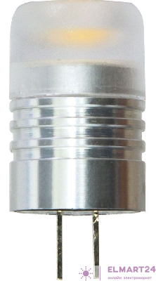 Лампа светодиодная, 1LED(2W) 12V G4 2700K, LB-413 25224