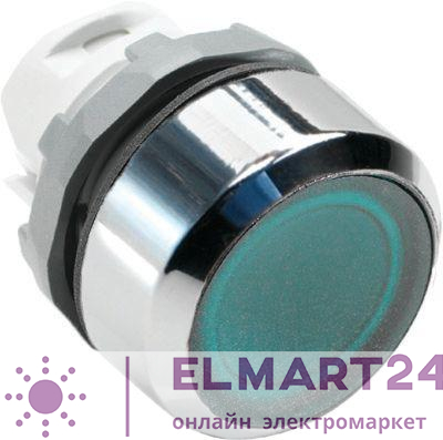 Кнопка MP1-21G без фикс. с инд. зел. ABB 1SFA611100R2102