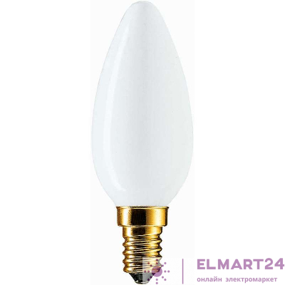 Лампа накаливания Stan 60Вт E14 230В B35 FR 1CT/10X10 Philips 926000007764