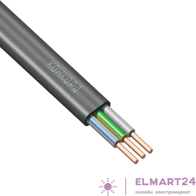Кабель ППГ-Пнг(А)-HF 3х2.5 ОК (N PE) 0.66кВ (м) Конкорд 4459