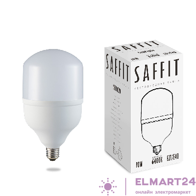 Лампа светодиодная SAFFIT SBHP1070 E27-E40 70W 6400K 55099