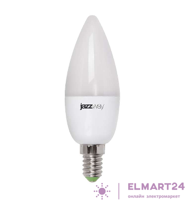 Лампа светодиодная PLED-DIM C37 7Вт свеча 4000К бел. E14 540лм 220-240В диммир. JazzWay 2859280