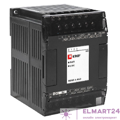 Модуль аналогового вывода REMF 4 PRO-Logic EKF REMF-A-4AO