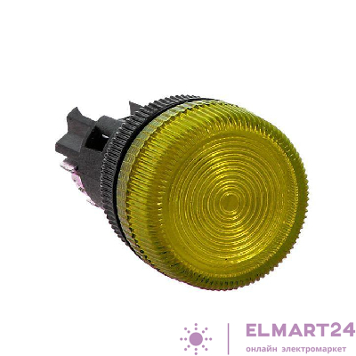 Лампа сигнальная ENS-22 с подсветкой 380В желт. EKF la-ens-o-380