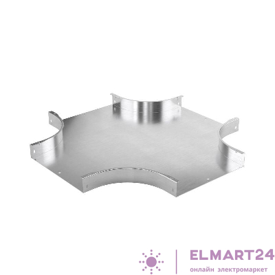 Ответвитель для лотка X-образный 50х50 0.8мм нерж. сталь INOX304 в комплекте с крепеж. эл. DKC ISXL505KC