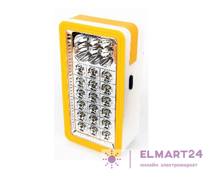 Фонарь для кемпинга LED56326 3XD 6 +18LED рукоятка пластик Ultraflash 14250