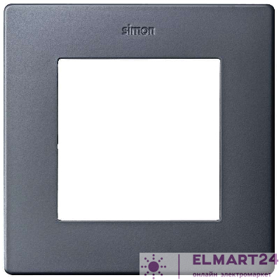 Рамка 1-м Simon24 графит 2400610-038