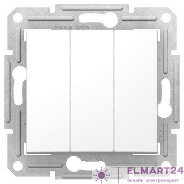 Выключатель 3-кл. Sedna 230В 10AX бел. SchE SDN0300621