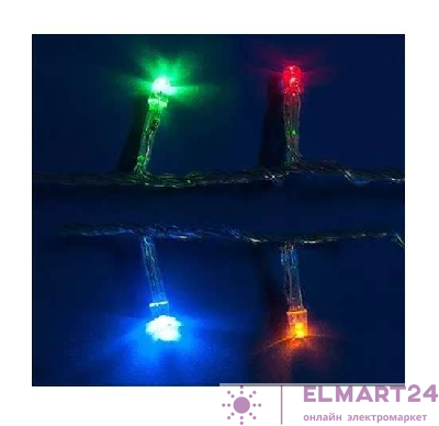 Гирлянда светодиодная ULD-S0280-020/DGA MULTI IP20 с контроллером 20LED (дл.2.8м) Uniel 11092