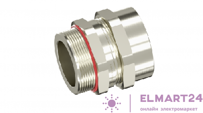 Ввод кабельный взрывозащ. AAS под бронир. кабель одно уплотнение M40х1.5 D21-30мм IP66/68 никелир. латунь DKC 6018AASEKGM5SB
