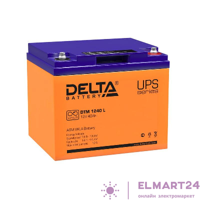 Аккумулятор UPS 12В 40А.ч Delta DTM 1240 L