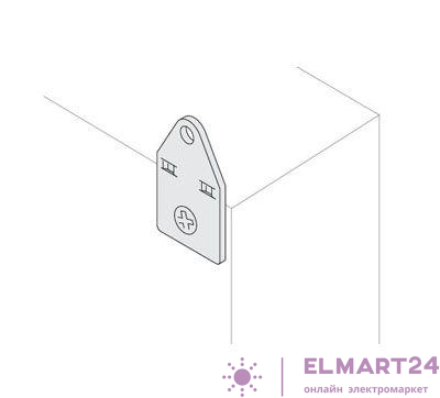 Петли монтаж. для шкафов SR IP65 (уп.4шт) ABB AA1206