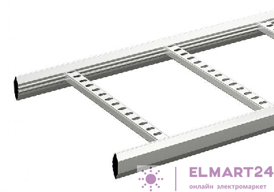 Лоток лестничный 400х55 L6000 сталь 1.2мм гор. оцинк. WIBE SchE 718565