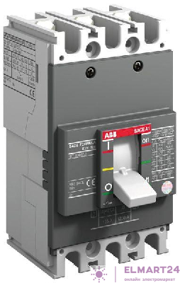 Выключатель автоматический 3п A1C 125 TMF 125-1250 3p F F ABB 1SDA070312R1