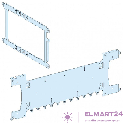 Плата монтажная для 3-4 NSX250 Sche 03423