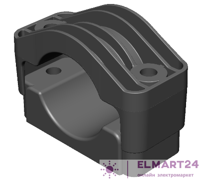 Крепление одиночное кабельное d40-60мм EKF scc4060