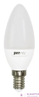 Лампа светодиодная PLED-SP 11Вт C37 4000К нейтр. бел. E14 230В/50Гц JazzWay 5019188