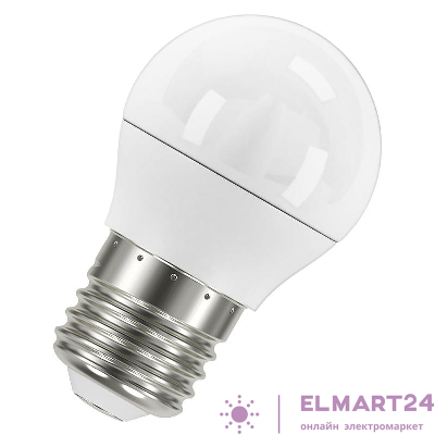 Лампа светодиодная LED Value LVCLP60 7SW/865 7Вт шар матовая E27 230В 10х1 RU OSRAM 4058075579866