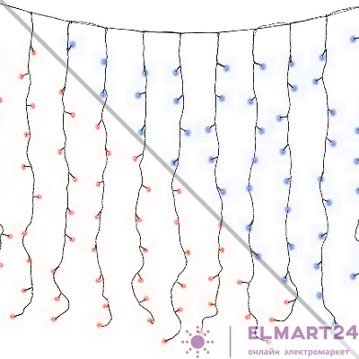 Гирлянда занавес 200х100см LDCL200-MG "Magic" 200 LED RGB IP20 разноцв. SHLights 4690601032645