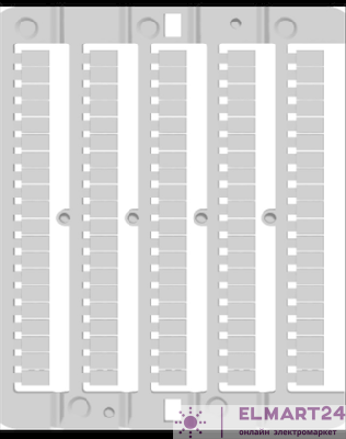 Табличка маркировочная CNU/8/024/100/- (уп.500шт) DKC ZN8024
