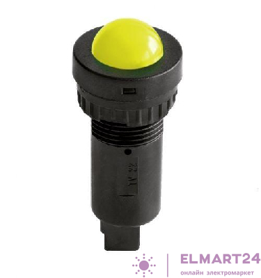 Индикатор сферический штекерное подкл. уст. размер 22/30 круг. желт. 230В DKC ASF0F23YY230