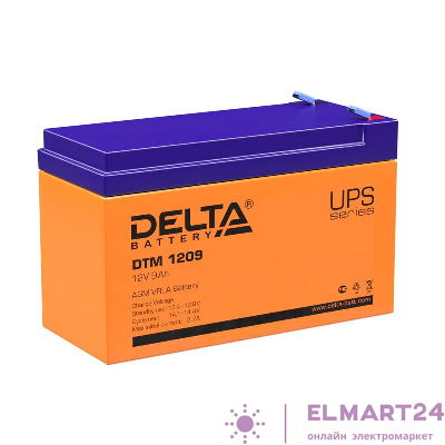 Аккумулятор UPS 12В 9А.ч Delta DTM 1209