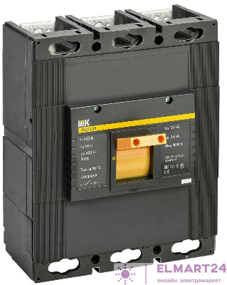 Выключатель автоматический 3п 400А ВА 88-40 ИЭК SVA50-3-0400