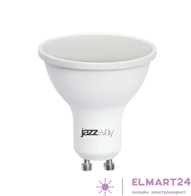 Лампа светодиодная PLED-SP 7Вт PAR16 5000К холод. бел. GU10 520лм 230В JazzWay 1033574