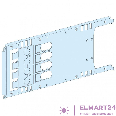 Плата монтажнаягоризонт. NS630 4п SchE 03454