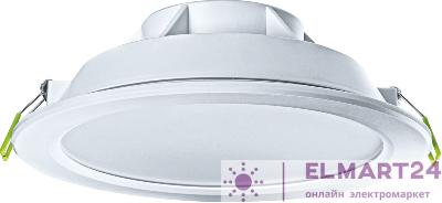 Светильник светодиодный 94 838 NDL-P1-25W-840-WH-LED (аналог Downlight КЛЛ 2х26) Navigator 94838