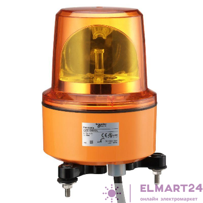 Лампа-маячок вращ. 230В AC оранж. SchE XVR13M05L