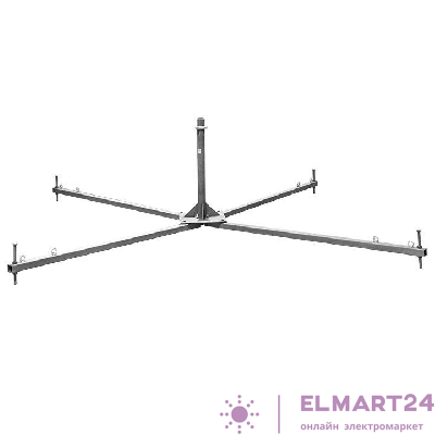 Четырехнога для молниеприемной мачты (без бет. оснований) HZ EKF lp-0900