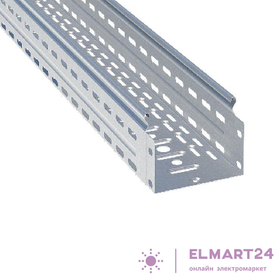 Лоток листовой перфорированный 100х600 L3000 1мм EKF L10060001