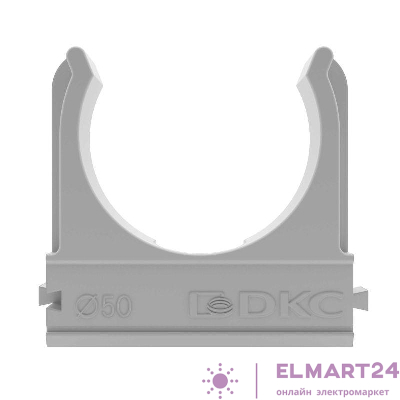Держатель для труб (клипса) d50мм с защелкой DKC 51050