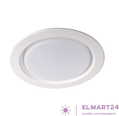 Светильник светодиодный PLED DL5 18Вт 4000К IP40 WH Downlight встраив. JazzWay 5026469