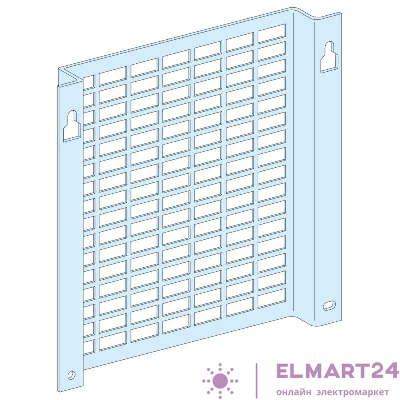 Плата перфорированная 4мод. Ш=250мм SchE LVS03175