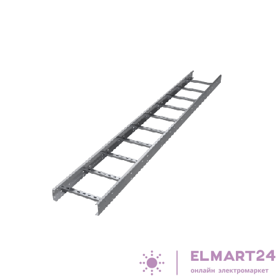 Лоток лестничный 100х500 L6000 1.5мм нерж. сталь AISI 304 DKC ILM61050C