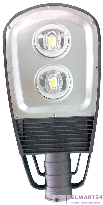 Светодиодный уличный фонарь консольный Feron SP2563 80W 6400K 230V, черный 12210