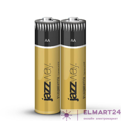 Элемент питания алкалиновый AA/LR6 1.5В Premium Alkaline BL-2 (блист.2шт) JazzWay 5026896