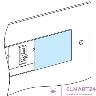 Панель-заглушка верт. апп. NS-INS250 Prisma Plus P SchE 03249